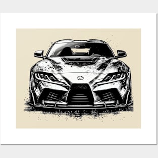 Toyota Supra Posters and Art